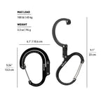 Gear Aid Heroclip Large - Stealth Black