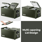 ICECO VL75 Pro Dual Zone 79QT Portable Cooler Olive