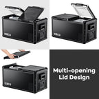 ICECO VL75 Pro Dual Zone 79QT Portable Cooler Black