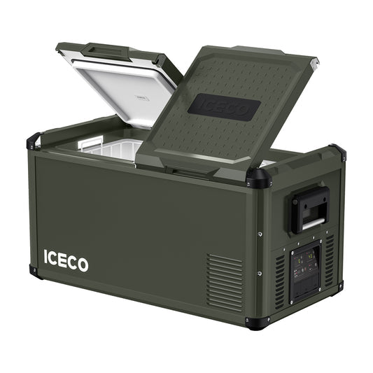 ICECO VL75ProD Olive 12V Heavy Duty Fridge Freezer 75 LT