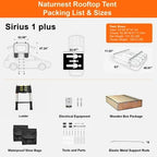 Naturenest Sirius 1 Plus Rooftop Tent