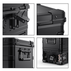 ICECO APL35 Dual Zone Aluminum 12V Portable Fridge Freezer - Black