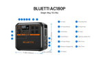 BLUETTI AC180P Portable Power Station | 1,800W 1,440Wh