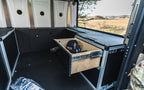Alu-Cab Canopy Camper V2 - Toyota Tacoma 2005-2023 2nd & 3rd Gen. - Rear Double Drawer Module - 6' Bed