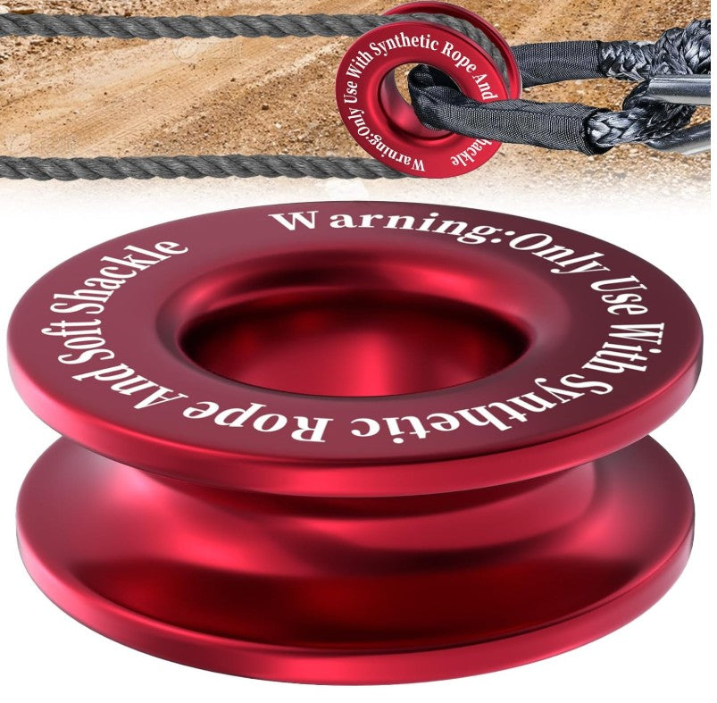 Heavy Duty Winch Snatch Recovery Ring – 66,000 LBS Break Strength