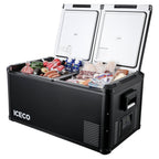 ICECO VL90ProD Dual Zone RV 12V Fridge Portable Fridge Freezer 90 LT