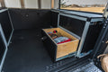 Alu-Cab Canopy Camper V2 - Toyota Tacoma 2005-2023 2nd & 3rd Gen. - Rear Double Drawer Module - 6' Bed