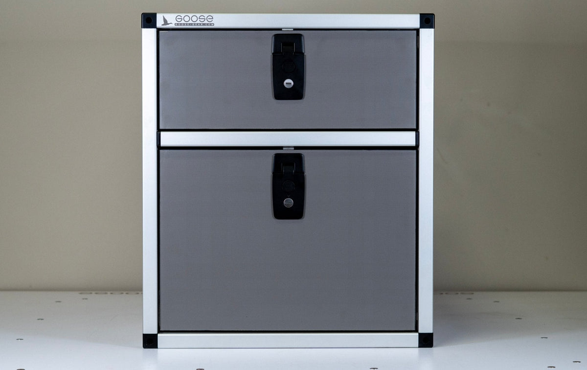 Double Drawer Module - 19 3/16" Wide x 25" Depth
