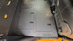 Jeep Gladiator 2019-Present JT 4 Door - Second Row Seat Delete Plate System - High Platform