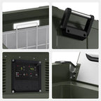 ICECO VL75 Pro Dual Zone 79QT Portable Cooler Olive