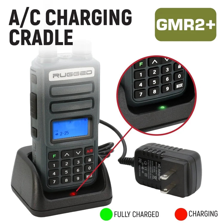 GMR2 Plus - 2W GMRS Handheld Radio - 2 Pack