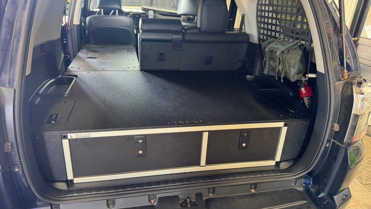 Toyota - 4Runner - 2010-2024 - 5th Gen - Standard - Explore Series - Seat Delete Plate System - Second Row - V2 - 10" Module Based