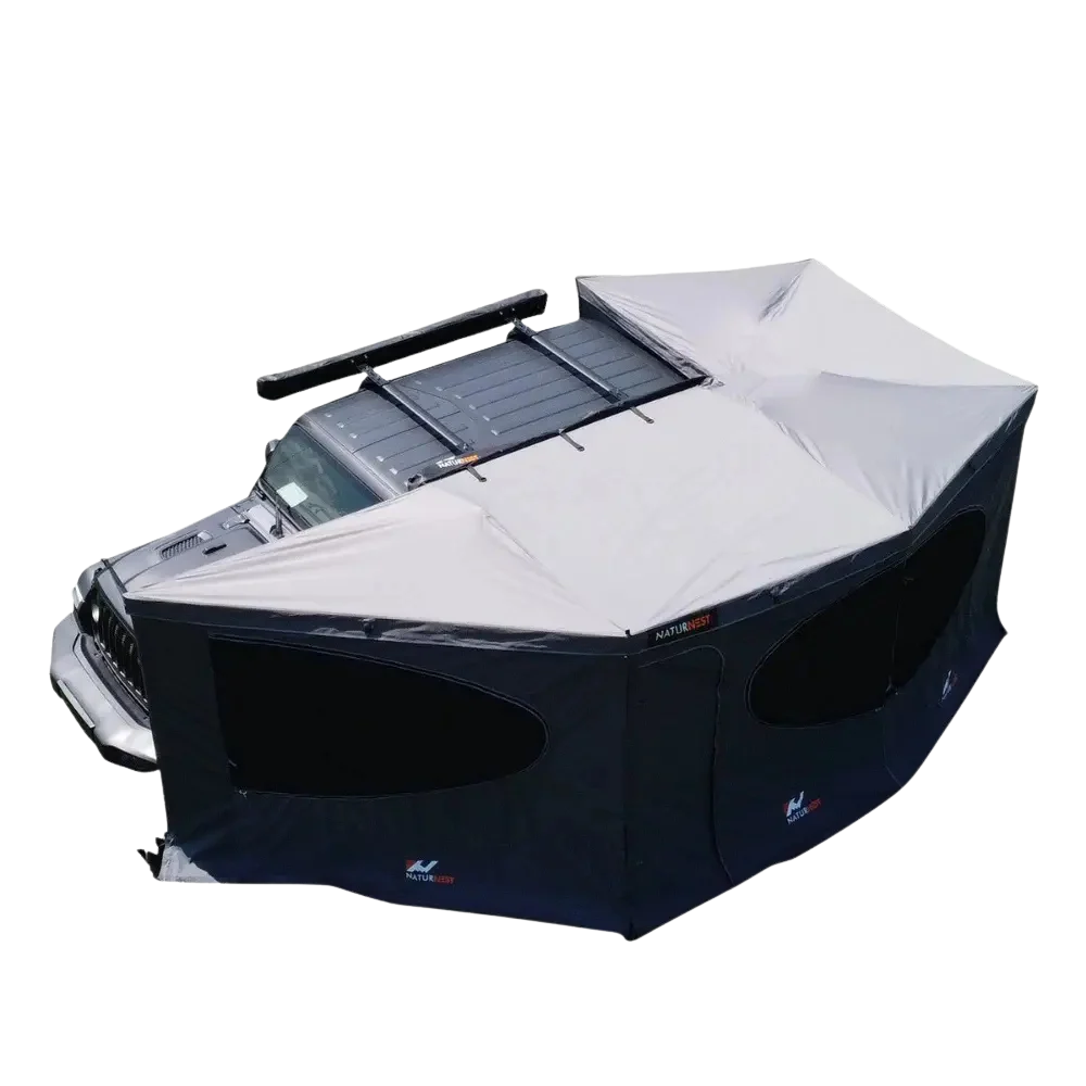 Naturenest 270° Awning Plus Room – Driver & Passenger Side - Awning not included